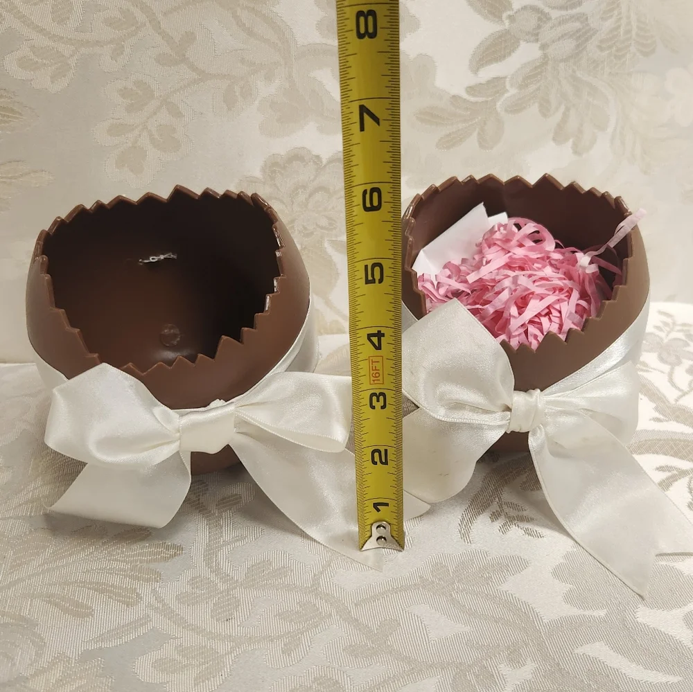 Anne Geddes Baby Bunnies In Chocolate Easter Eggs Vintage Dolls Set Of 2